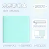 Cuaderno de bocetos rasgable Fruta Azul Mini libro de dibujo para estudiantes Libro de acuarela portátil engrosado Cuaderno de bocetos en blanco