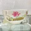 Tazón de porcelana Linyi al por mayor 4.5 pulgadas tazón de arroz doméstico tazón lateral porcelana reforzada con magnesio regalo de actividad al por mayor