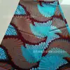 Tela de algodón africano con estampado de cera Ankara personalizada 135-155g, adecuada para ropa étnica y uniformes escolares, se puede imprimir con letras y logotipos