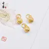 Accesorios de Cobre Chapado en Oro Colgante de la Familia de Bestias Devoradoras de Oro Amuletos para Pulsera Collar DIY Venta al por Mayor Oro Anti-Desvanecimiento Bestia Devoradora de Oro