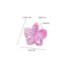Pinza para el cabello Plumeria Popular de Gama Alta Pinza Pequeña para el Cabello Pinza Popular para Cabello Semirecogido Pinza de Flor
