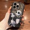 Case de Celular Estilo Cartoon Sombrio Jack Esqueleto Sally Tema Halloween para iPhone18Promax Case Anti-Queda