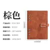 Cuaderno de Hojas Sueltas A5 Hebilla Sencillo Negocios Desmontable Oficina Reunión Bloc de Notas Cuaderno Logotipo Personalizado