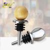 Multi-top de aço inoxidável rolha de garrafa de vinho bola de madeira rolha de vinho de silicone rolha de garrafa de vinho selada vácuo rolha de garrafa de óleo