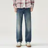Ropa para Hombre Maple House / Marca de Jeans Trendy Retro Americano para Hombre 2026 Nuevos Pantalones Largos Casuales Rectos Sueltos Desgastados