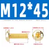 Tornillos de Cabeza Semiredonda Hexagonal de Latón Din7380 Tornillos de Cabeza Redonda tipo Copa Champiñón de Cobre M3M4M5M6M8M10