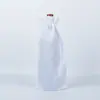 Bolsa nueva de lino para botella de vino, empaque para botella de champán, bolsa a prueba de polvo, decoración para fiesta de Navidad, bolsa para botella de vino, al por mayor