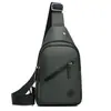 Bolso de Pecho para Hombre, Moderno y Versátil, Color Sólido, Diseño Simple, Nuevo Modelo 2026, Gran Capacidad, Viajes al Aire Libre, Portátil, Bolso Cruzado Impermeable