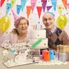 Regalo de Nuevo Aniversario Transfronterizo Boda Dorada Mujeres Hombres Pareja Regalo de Aniversario Aniversario