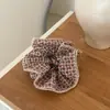 Goma para el pelo floral suave estilo Hong Kong, Lazo para el pelo elegante y versátil, Accesorio para el pelo de alta gama, Banda para el pelo fresca y sencilla