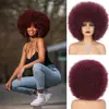 Explosão de cabelo AFRO transfronteiriça Peruca de cabeça Afro Africana Cor de performance Fãs Bola Engraçado Engraçado Vestido