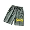 Pantalones de Verano para Niños Estilo Nuevo SMILE Pantalones Cortos Estampados con Patrón de Sonrisa Pantalones Amigables con la Piel para Niños Mayores y Niños Pequeños