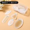Nuevas pegatinas invisibles de silicona para el talón, pegatinas transparentes antidesgaste para los pies, pegatinas protectoras para el talón y los dedos, disponibles de fábrica.