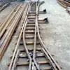 Desvio de abertura única com chave desvio de linha de abertura dupla desvio de linha de cruzamento de trilho ferroviário desvio de trilho de aço