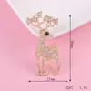 Accesorios de Joyería para Fundas de Teléfono Móvil DIY Colgante Hecho a Mano de Diamante Reno Cabeza de Ciervo Retro Materiales de Belleza para Teléfono Móvil Venta al por Mayor