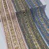 En stock Venta Directa Estilo Étnico Retro Accesorios para Material de Zapato Línea Dorada y Plateada Cinta Estilo Arroz Cinturón Estilo Bohemio