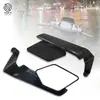 Accesorios Generales para Motocicleta Espejo Retrovisor de Ala Fija Modificado Coche de Calle Coche Deportivo Aleación de Aluminio Reflector Colorido Espejo de Reversa