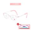 Venta Directa de Fábrica de Monturas para Gafas con Forma de Tomate, Almohadillas Nasales Suaves de Silicona, Varillas Desmontables y Lentes Graduados Opcionales para Niños