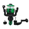 Carretilha de Pesca Pequena Tipo 200 de Plástico com Linha Tipo Spinning Pequeno Galvanizada com Linha Carretilha de Pesca para Vara de Mar