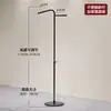 Loja de Roupas Rack de Exibição Vertical de Aço Inoxidável Rack de Chão Ajustável Rack de Exibição de Roupas e Chapéus Rack de Roupas da Moda para Loja de Roupas Femininas