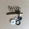 Mostrador de Barra para Tienda de Té con Leche Commercial Restaurante Acero Inoxidable Espesado Dispensador de Agua de Empuje Varilla de Empuje para Taza Grifo Accesorios para Caño de Fregadero