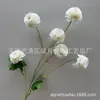 Flores Artificiais com 6 Cabeças de Eucalipto e Lilás para Decoração de Corredor de Casamento, Arte Floral para Casa, Decoração Suave e Exportação