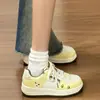Zapatillas Blancas Estilo Campus para Mujer, Nuevos Zapatos Casuales Transpirables Otoño e Invierno 2026, Zapatillas Versátiles para Estudiantes para Combinar con Faldas