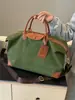 Bolsa de Lona para Mulheres, Leve, Novo Modelo 2025, Grande Capacidade, Bolsa Tote de Exportação, Bolsa Transversal para Bagagem, Bolsa de Viagem para Viagens Curtas