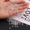 Miçangas de Vidro Coloridas Transparentes 6mm Miçangas Redondas Miçangas Soltas Pulseiras Colares DIY Feitos à Mão Acessórios de Joias Materiais Atacado