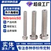 Aço Inoxidável Austenítico Nitronic 60 Parafuso Sextavado Externo S21800/8S Cabeça Chata Prisioneiro Estendido Alta Resistência