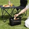 Cesta de Vegetais Tecida à Mão Estilo Coreano Vazada de Rattan Sintético Impermeável para Piquenique, Férias na Praia, Cesta de Banho, Bolsa