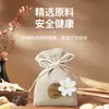 Bolsita Perfumada de Gardenia con Osmanto para Armario, Fragancia de Larga Duración para Todas las Estaciones, Desodorante y Refrescante, Eliminación de Olores, Bolsita Perfumada para Coche