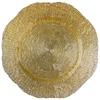 Prato de vidro octogonal criativo nórdico prato de vidro prato ocidental decoração de mesa de jantar estilo palácio prato de bife de casamento