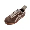 Tênis de Treino Planos Color Block Alemães para Mulheres, Novidade Versátil Retro Casual Esportivo Primavera e Outono 2026, Tênis Forrest Gump