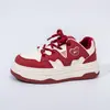Zapatos de Pan de Corazón Dulce y Fresco HuiLi Invierno con Felpa Gruesa Suela Gruesa Bloque de Color Zapatos de Algodón Versátiles para Personas Bajas Zapatos de Tabla Casuales Mujer