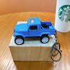 Llavero creativo de aleación para coche, modelo de coche de aleación, camioneta de doble puerta, camioneta de arrastre, colgante de retroceso