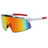 Gafas de Ciclismo de Montura Grande de Una Pieza Gafas de Sol Casuales para Bicicleta Gafas de Sol a Prueba de Viento para Exteriores Venta al por Mayor