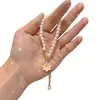 Pulseira de Coração Tendência Tiktok Estilo Ins de Estudante Design Nicho Pulseira de Corrente para Irmãs, Casais e Melhores Amigos