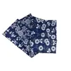 Estilo étnico tecido de algodão e seda trama simples roupa azul e branco porcelana feito à mão estilo chinês tecido de algodão e linho patchwork azul estampado algodão diy