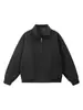 Chaqueta de Moda Tangkez para Hombre Primavera y Otoño, Marca de Tendencia Cuello Alto Casual Versátil Corte Holgado Chaqueta de Trabajo para Pareja