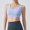 Sujetador Deportivo Transpirable para Ropa Exterior, Sujetador de Fitness, Hermoso Chaleco de Yoga de Espalda para Mujer, Copa Fija con Almohadillas en el Pecho