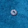 Fuerte Retención de Color Chapado en Oro de 14K Incrustaciones de Circonita Soporte de Copo de Nieve Flor de Cuatro Hojas Porta Cuentas de Flor de Ciruelo Accesorios para Joyería de Cuentas DIY