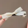 Pinza para el pelo de plátano con lunares estilo coreano para mujer, versátil y simple, nuevo modelo 2026, moderno y elegante, pinza para el pelo de alto valor estético