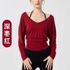 Estilo Relaxado Roupa de Yoga Manga Longa Outono Fina Pilates Blusa Esportiva Top Camiseta Roupa Externa Solta Roupa Fitness