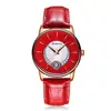 Nuevo Reloj de Cuarzo Simple Retro para Mujer, Correa de Cuero de Moda, Resistente al Agua, Esfera Grande, Venta Directa al Por Mayor, Calendario