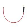 Cable macho y hembra Yigao DC5521 cable rojo y negro 2468 18AWG adaptador de barra de luz LED cable de alimentación CC de un solo cabezal