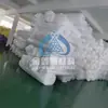 En stock al por mayor 25 * 35 mm blanco reforzado espuma hueca tubo EPE algodón perlado cimentación por pilotes jaula de acero cubierta protectora