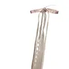 Nuevo Estilo Cinta [Cereza Rosa Dulce Corazón] Pinza para el Cabello con Lazo Dulce Femenino Pinza Lateral de Cinta de Encaje