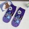 Calcetines de Algodón Peinado Puro Algodón para Mujer de Venta Transfronteriza Calcetines Cortos Lindos de Animales de Dibujos Animados Casuales para Niñas Calcetines Tipo Barco Absorbentes de Sudor Anti-Olor