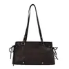 2026 Bolso Tote Nuevo de Nicho Simple para Mujer Bolso de Mano con Gran Capacidad para Hombro Estilo Coreano Nuevo Bolso de Axila para Viaje Diario de Mujer